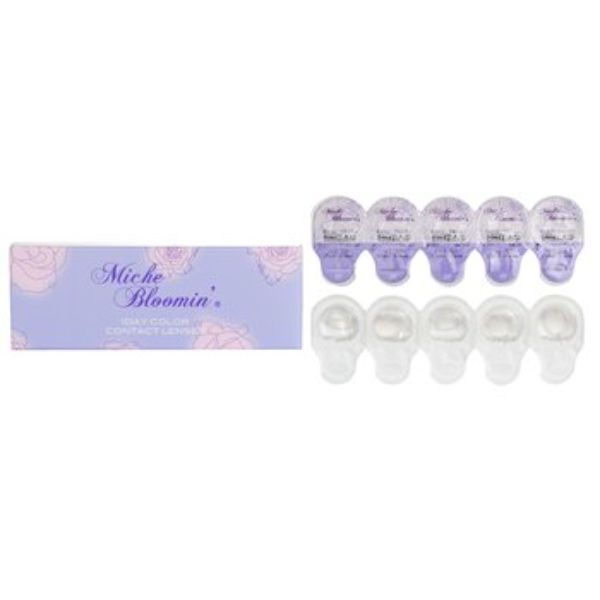 Picture of Miche Bloomin 283381 Quarter Veil 1 Day Color Contact Lenses - 107 Clear Grege - 3.50 - 10 Piece