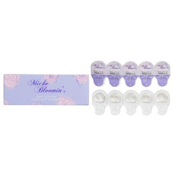 Picture of Miche Bloomin 283382 Quarter Veil 1 Day Color Contact Lenses - 107 Clear Grege - 4.00 - 10 Piece
