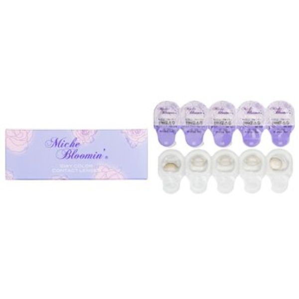 Picture of Miche Bloomin 283360 Quarter Veil 1 Day Color Contact Lenses - 102 Bronze Ash - 0.00 - 10 Piece