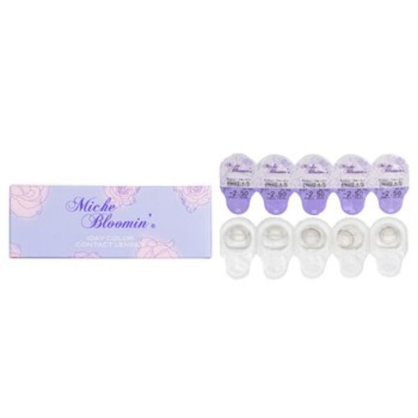 Picture of Miche Bloomin 283370 Quarter Veil 1 Day Color Contact Lenses - 106 Shell Moon - 2.50 - 10 Piece