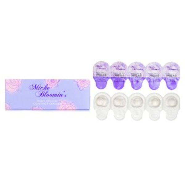 Picture of Miche Bloomin 283377 Quarter Veil 1 Day Color Contact Lenses - 107 Clear Grege - 2.00 - 10 Piece