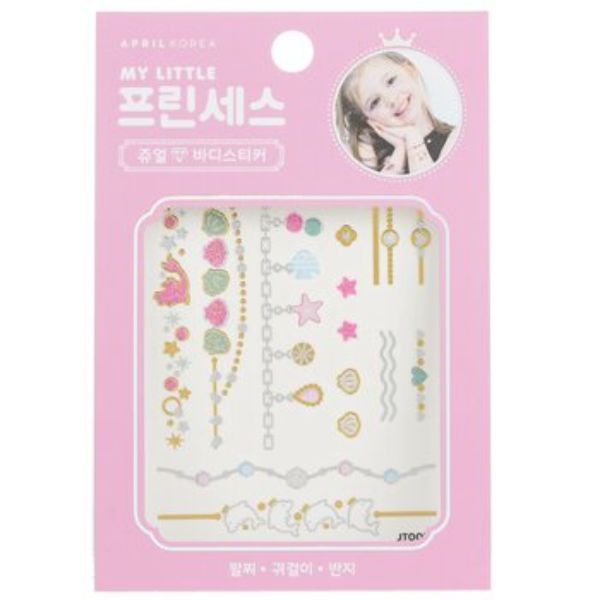 Picture of April Korea 281352 Princess Jewel Body Sticker - No.JT005K