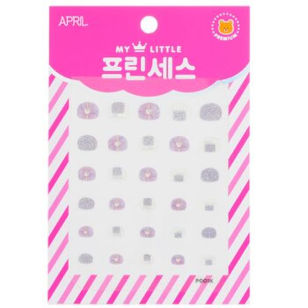 Picture of April Korea 281333 Princess Kids Nail Sticker - No.P001K