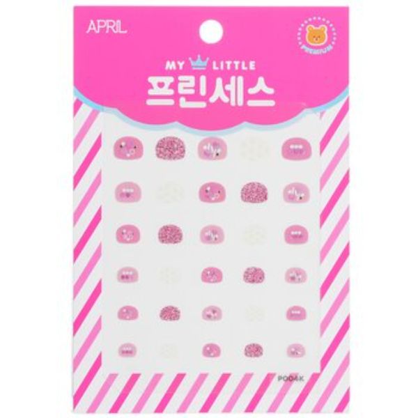 Picture of April Korea 281336 Princess Kids Nail Sticker - No.P004K