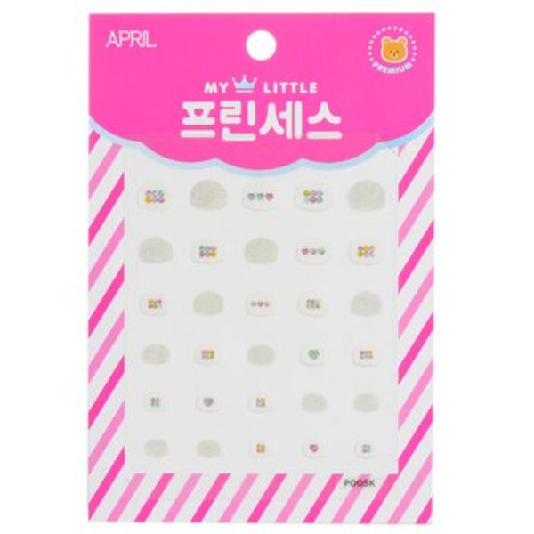 Picture of April Korea 281337 Princess Kids Nail Sticker - No.P005K