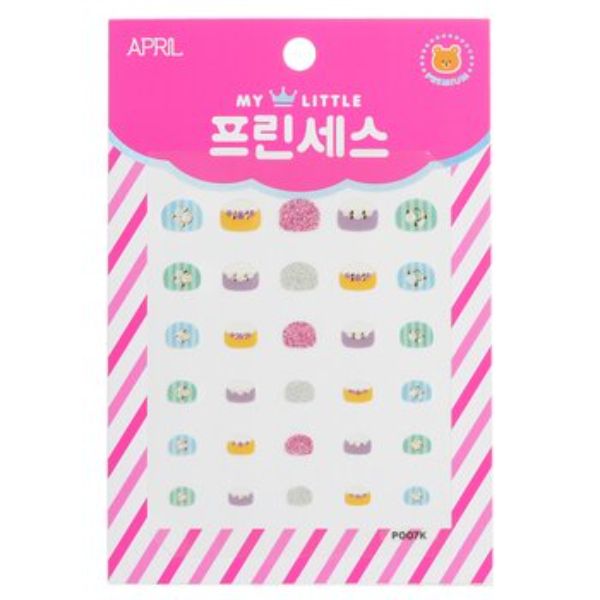 Picture of April Korea 281339 Princess Kids Nail Sticker - No.P007K