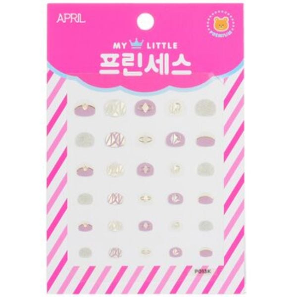 Picture of April Korea 281345 Princess Kids Nail Sticker - No.P013K