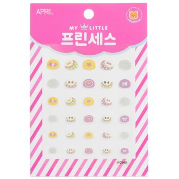 Picture of April Korea 281346 Princess Kids Nail Sticker - No.P014K