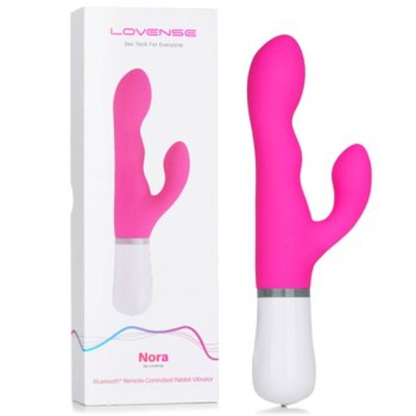 Picture of Lovense 282968 Nora Bluetooth Remote Controlled Rabbit Vibrator