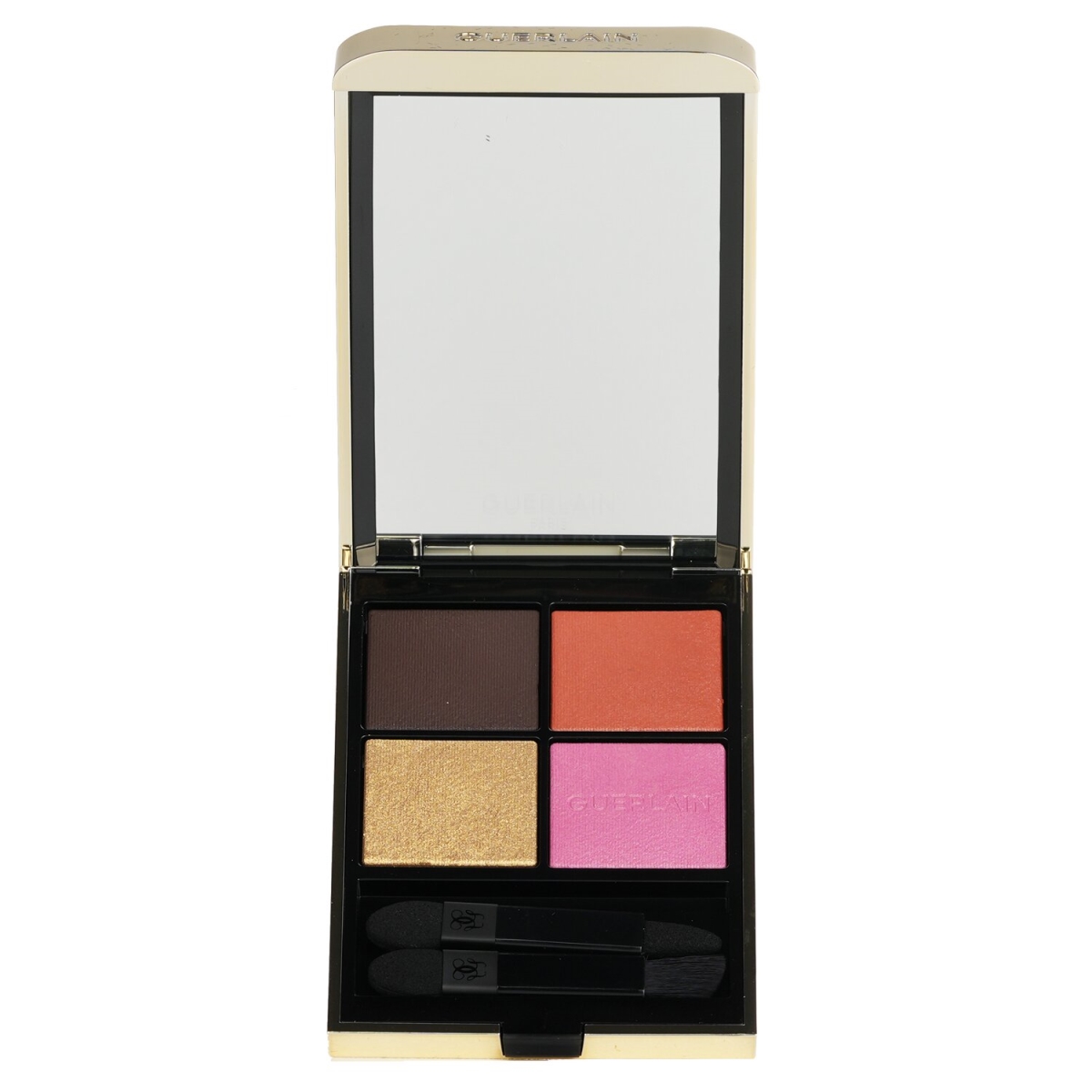 Picture of Guerlain 283673 4 x 1.5 g Ombres G Quad 4 Colors Multi Effect High Color Long Wear Eyeshadow - No.555 Metal Betterfly