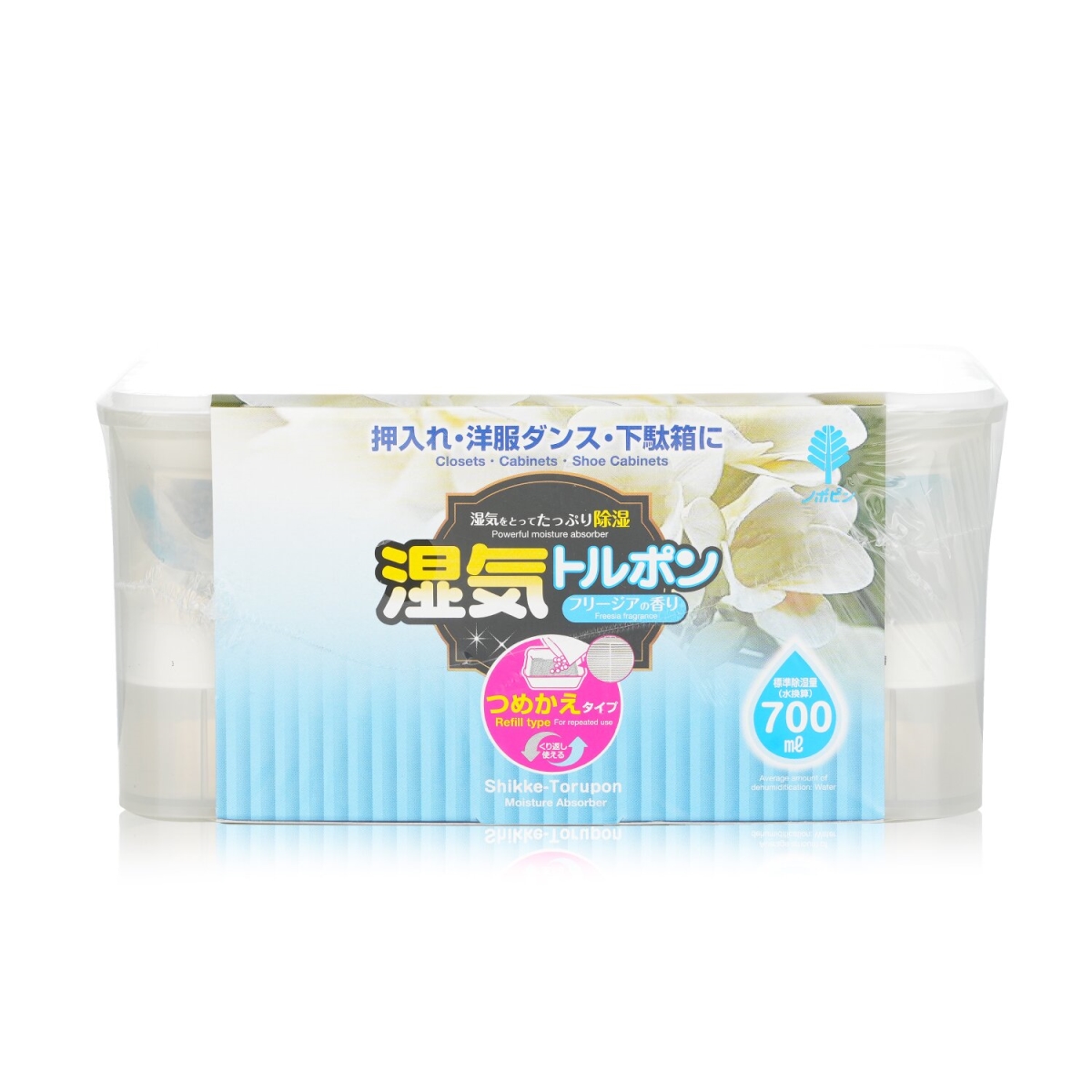 Picture of Kokubo 277697 700 ml Powerful Moisture Absorber for Closets&#44; Cabinets & Shoe Cabinets - Freesia Fragrance