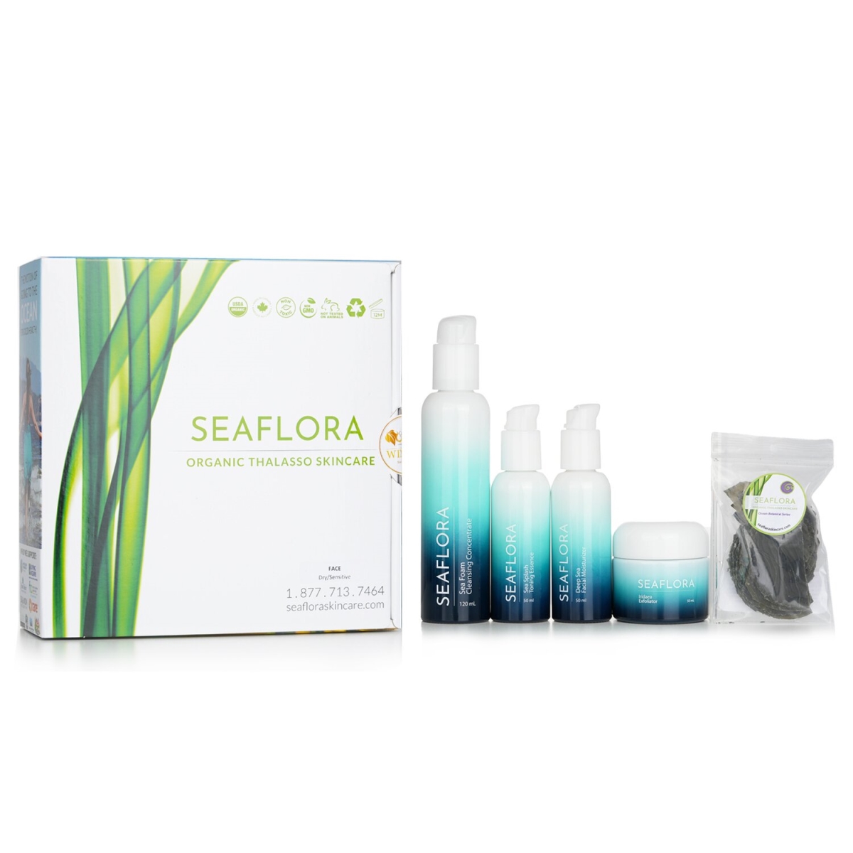 Picture of Seaflora 279870 Organic Thalasso Skincare Gift Set - 5 Piece