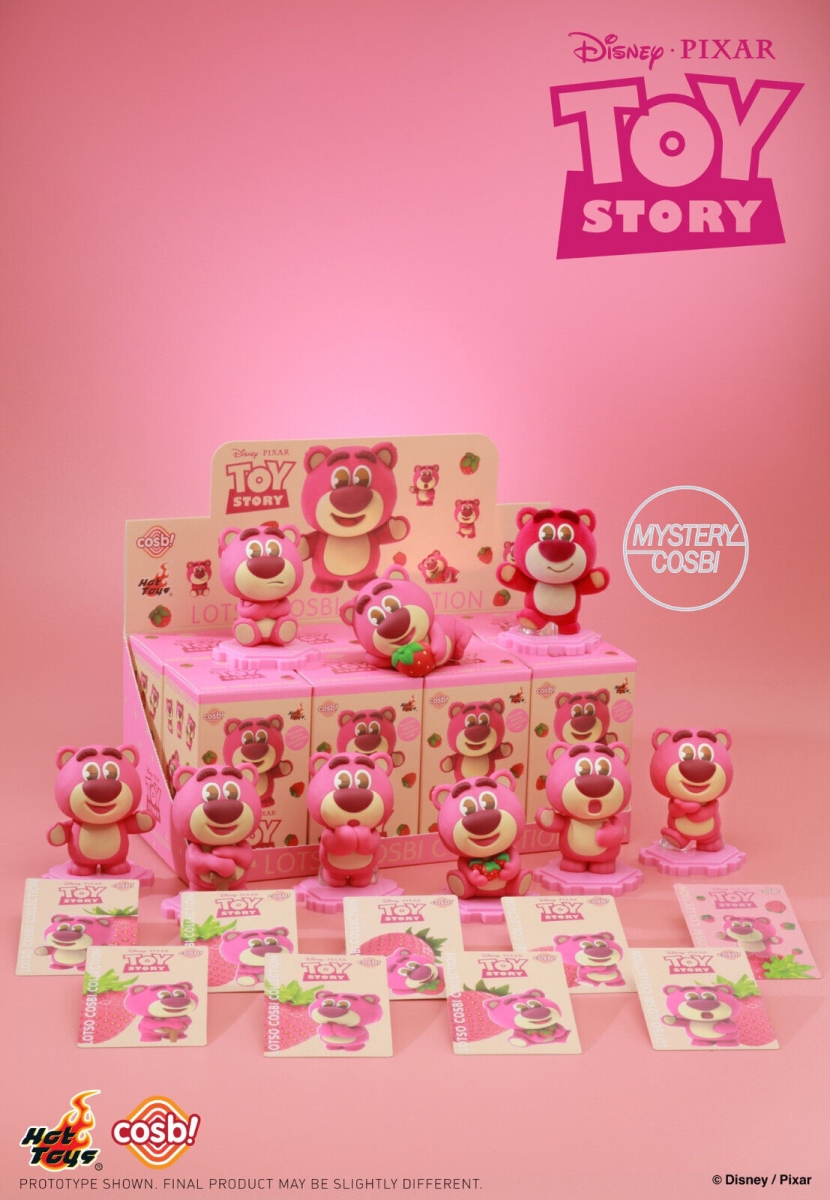 Picture of Hot Toy 300526 6 x 6 x 10 cm Lotso Cosbi Collection Boxes