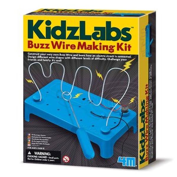 Picture of 4M 298608 37 x 18 x 22.5 mm KidzLabs & Buzz Wire Making Kit