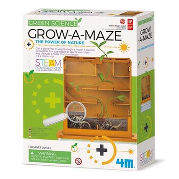 Picture of 4M 298622 37 x 18 x 22.5 mm Green Science & Grow-A-Maze