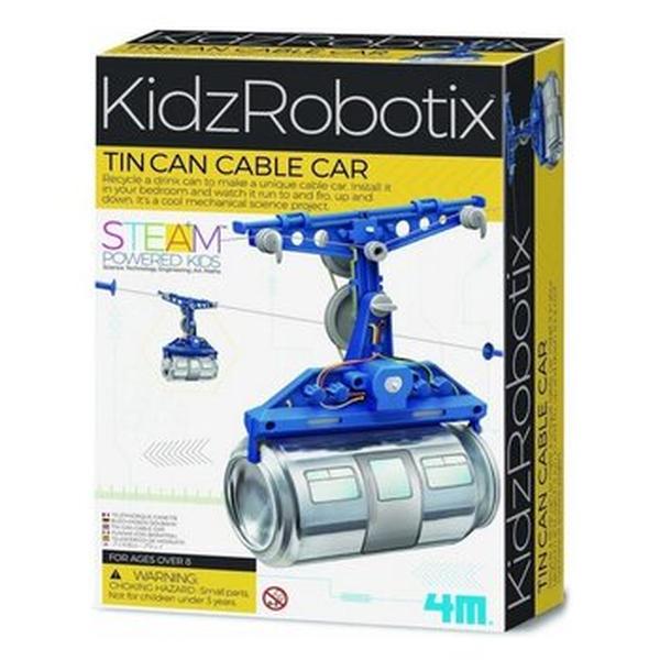 Picture of 4M 298625 39 x 17 x 25 mm KidzRobotix & Tin Can Cable Car