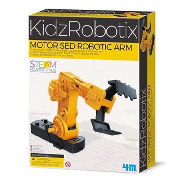 Picture of 4M 298632 38 x 28 x 22 mm KidzRobotix & Motorised Robotic Arm