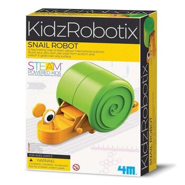 Picture of 4M 298642 39 x 17 x 25 mm KidzRobotix & Snail Robot