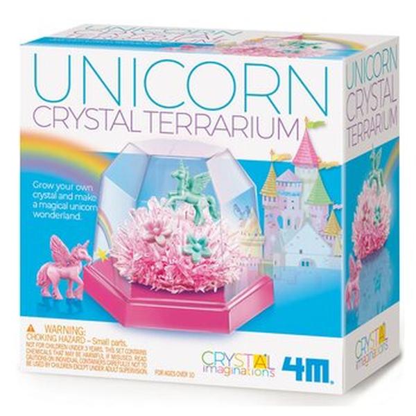 Picture of 4M 298662 35 x 28 x 19 mm Crystal Imaginations & Unicorn Crystal Terrarium & US