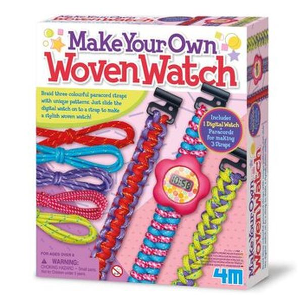 Picture of 4M 298667 32 x 19 x 22 mm Make Your Own Woven Watch