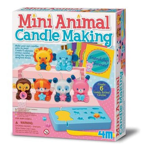 Picture of 4M 298669 32 x 19 x 22 mm Mini Animal Candle Making