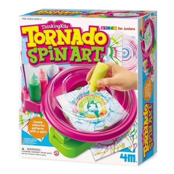 Picture of 4M 298674 53 x 24 x 29 mm Thinking Kits & Tornado Spin Art