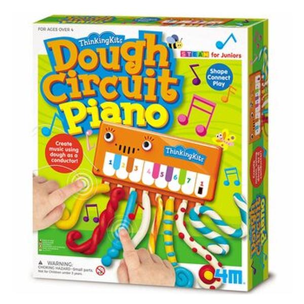 Picture of 4M 298690 35 x 28 x 25 mm Thinking Kits & Dough Circuit Piano