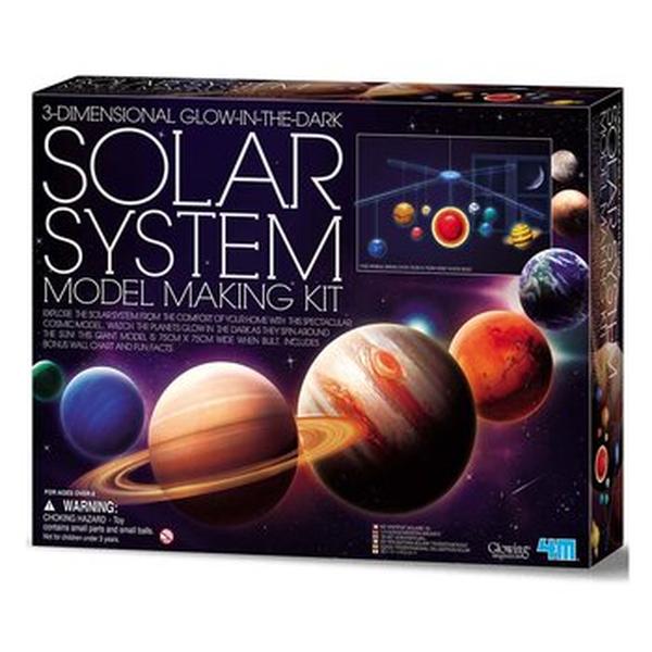 Picture of 4M 298691 41 x 30 x 39 mm 3D Solar System Mobile Making Kit