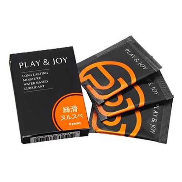 Picture of Play & Joy 296923 3 g Silky Water Based Lubricant - Pack of 3