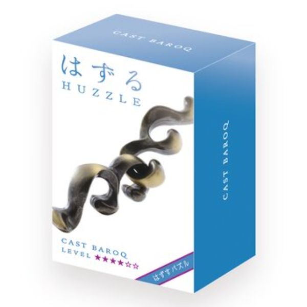 Picture of Broadway Toys 300093 Baroq Hanayama Metal Brainteaser Mensa Rated Puzzle - Level 4