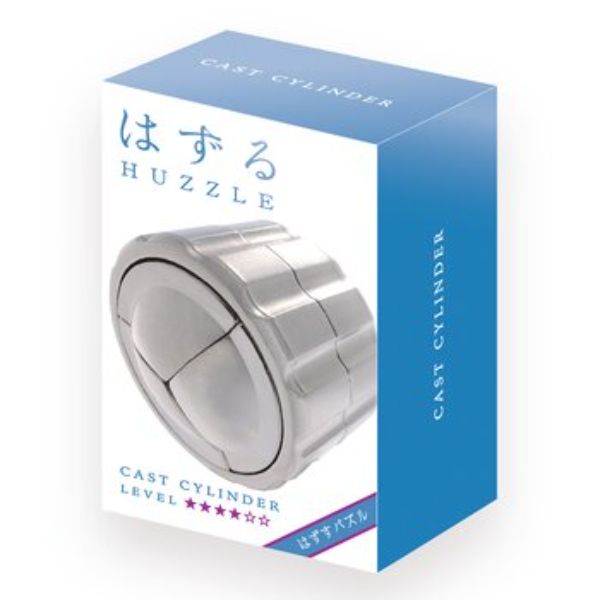 Picture of Broadway Toys 300099 Cylinder Hanayama Metal Brainteaser Mensa Rated Puzzle - Level 4