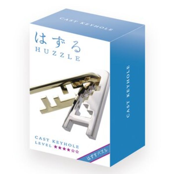 Picture of Broadway Toys 300106 Keyhole Hanayama Metal Brainteaser Mensa Rated Puzzle - Level 4