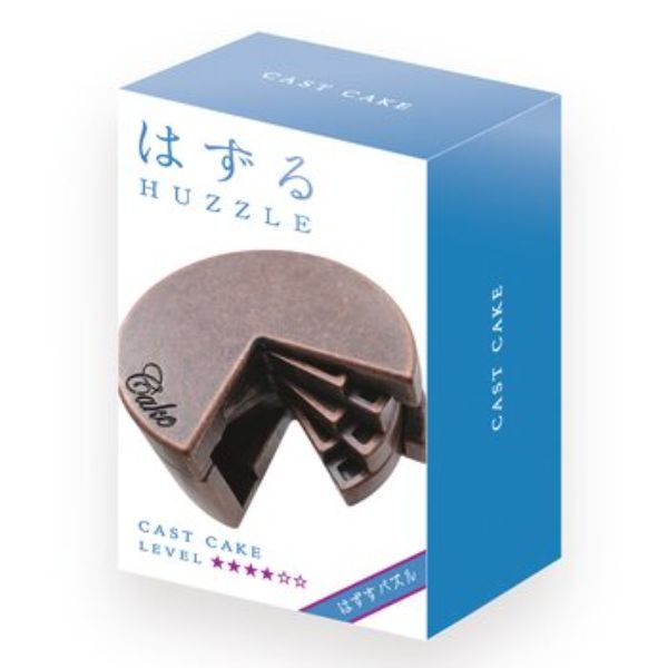 Picture of Broadway Toys 300104 Cake Hanayama Metal Brainteaser Mensa Rated Puzzle - Level 4