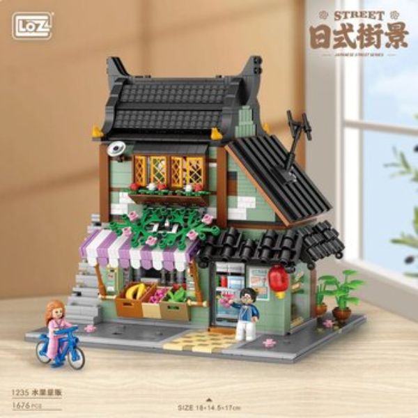 Picture of Loz 295905 Ideas Fruit Shop Mini Blocks