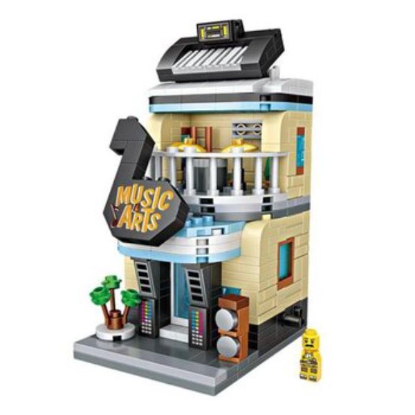 Picture of Loz 295885 Musical Instrument Store Mini Blocks