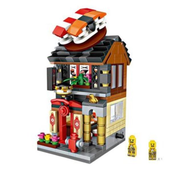 Picture of Loz 295888 Sushi Restaurant Mini Blocks