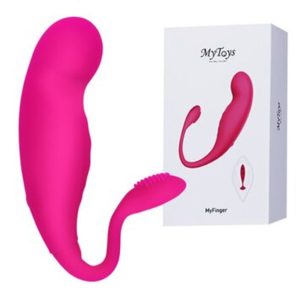 Picture of Mytoys 294255 MyFinger Imitation Finger Massager&#44; Hot Pink
