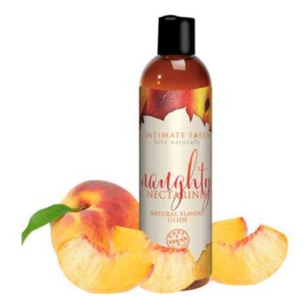 Picture of Intimate Earth 296682 4 oz Natural Flavors Glide - Naughty Nectarines