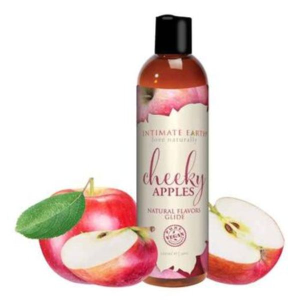 Picture of Intimate Earth 296680 4 oz Natural Flavors Glide - Cheeky Apple