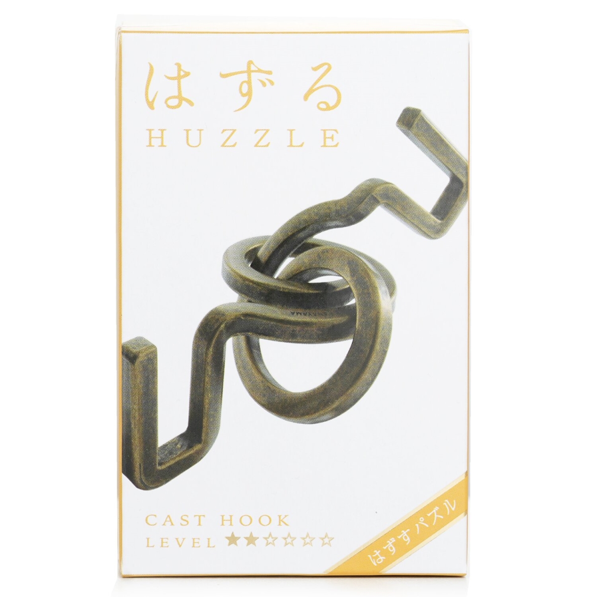 Picture of Broadway Toys 298703 Hexagon Hanayama Metal Brainteaser Hook Rated Level 1 Puzzle