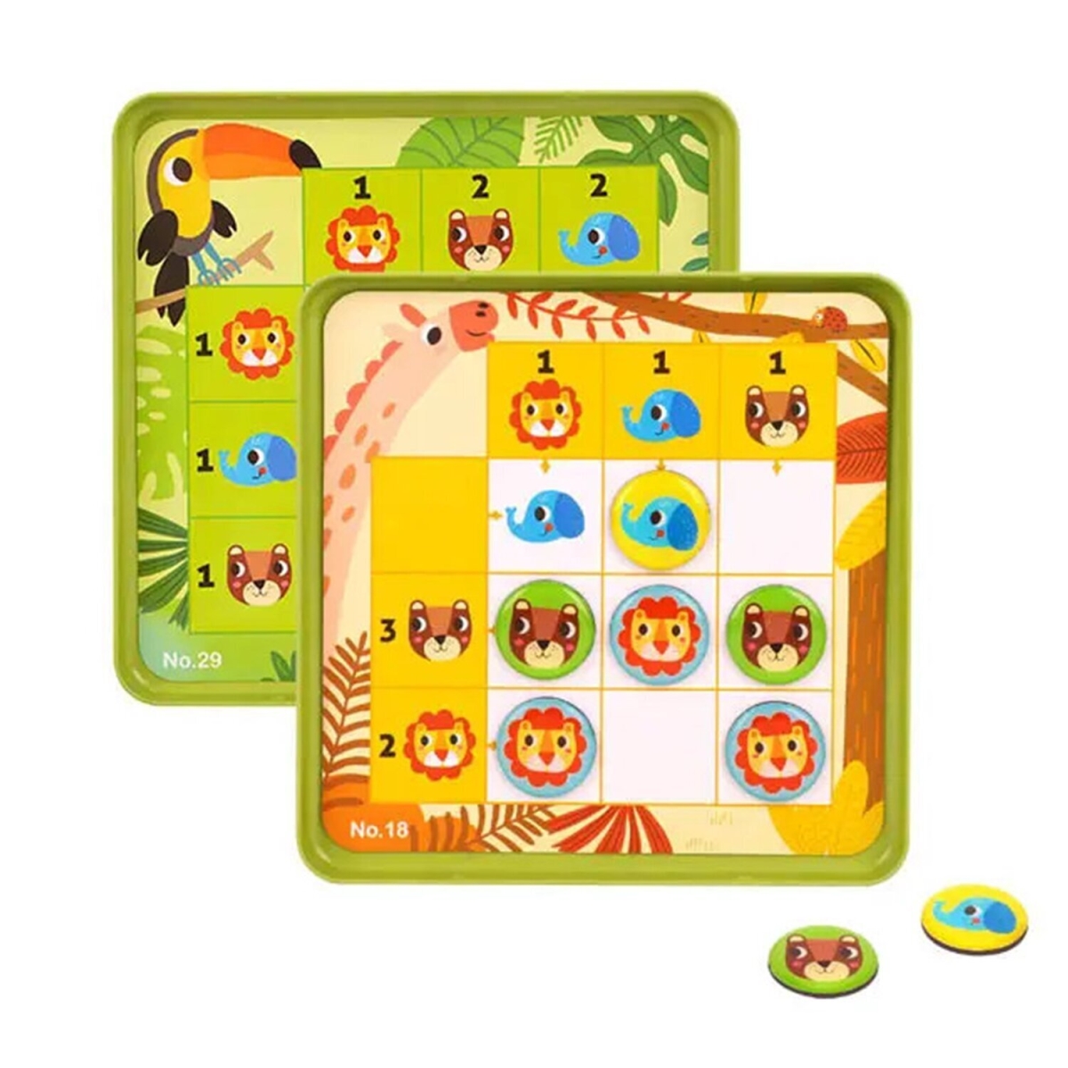 300223 18 x 18 x 2 cm Forest Sudoku -  Tooky Toy