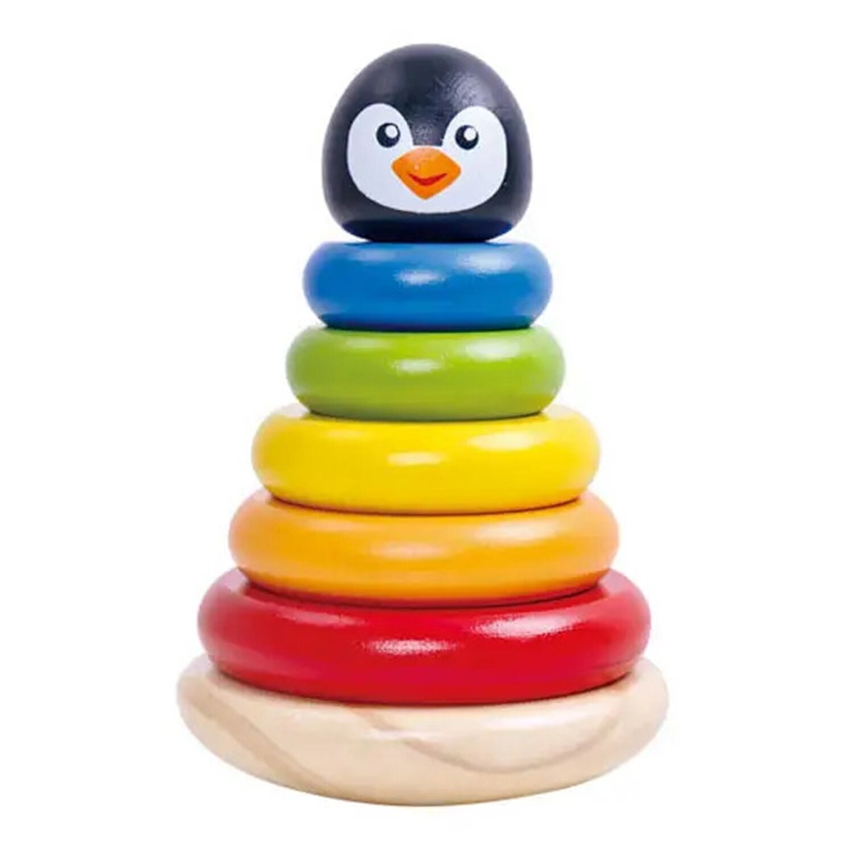 Picture of Tooky Toy 300207 12 x 12 x 18 cm Penguin Tower Stacker