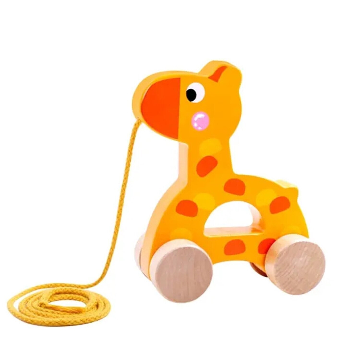 Picture of Tooky Toy 300361 13 x 6 x 15 cm Pull Along Toy&#44; Giraffe