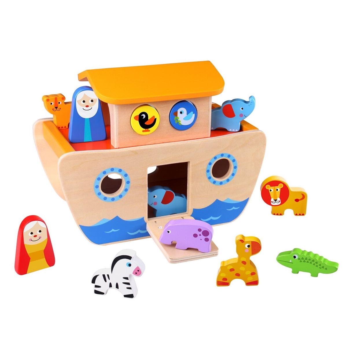 Picture of Tooky Toy 300333 26 x 14 x 19 cm Noahs Ark Play Set