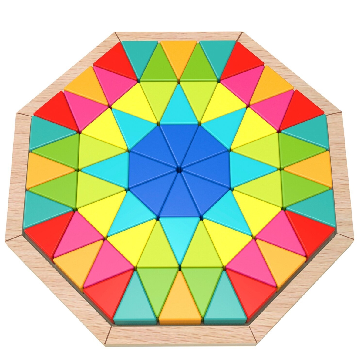 Picture of Tooky Toy 300334 19 x 21 x 5 cm Octagon Puzzle