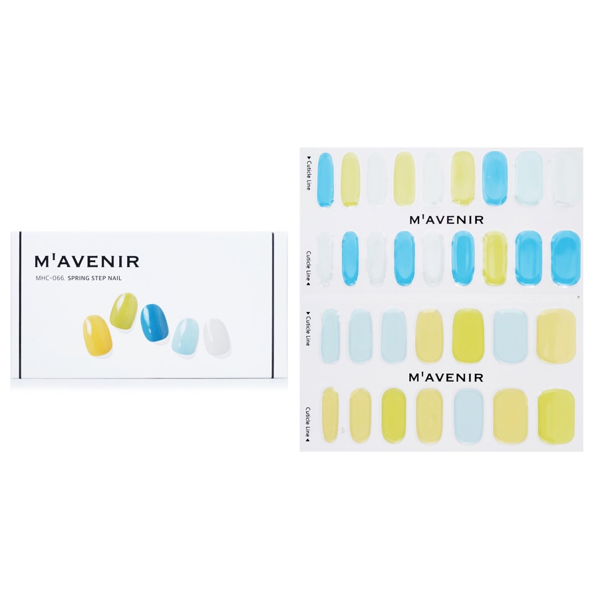 Picture of Mavenir 282086 Assorted Color Nail Sticker&#44; Spring Step