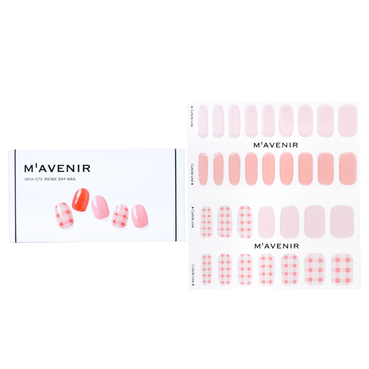 Picture of Mavenir 282094 Pink Nail Sticker&#44; Picnic Day