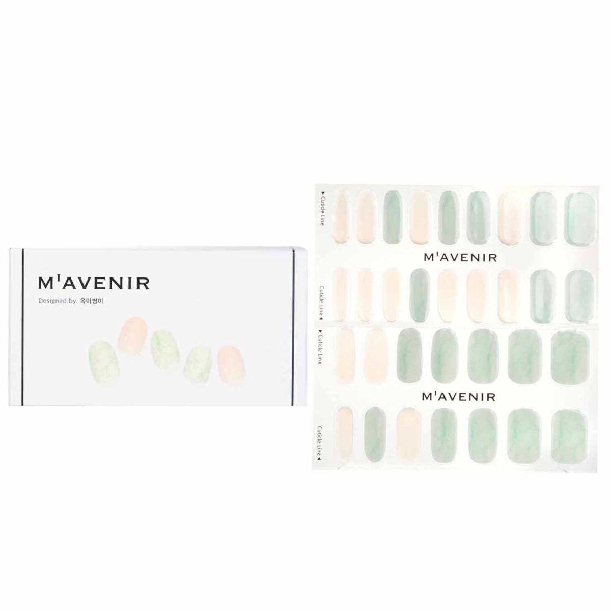 Picture of Mavenir 282150 Patterned Nail Sticker&#44; Spring Scarf