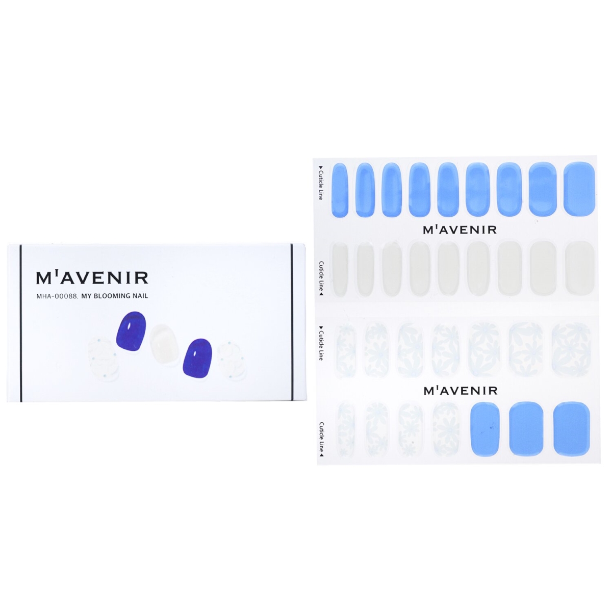 Picture of Mavenir 282119 Assorted Color Nail Sticker&#44; My Blooming