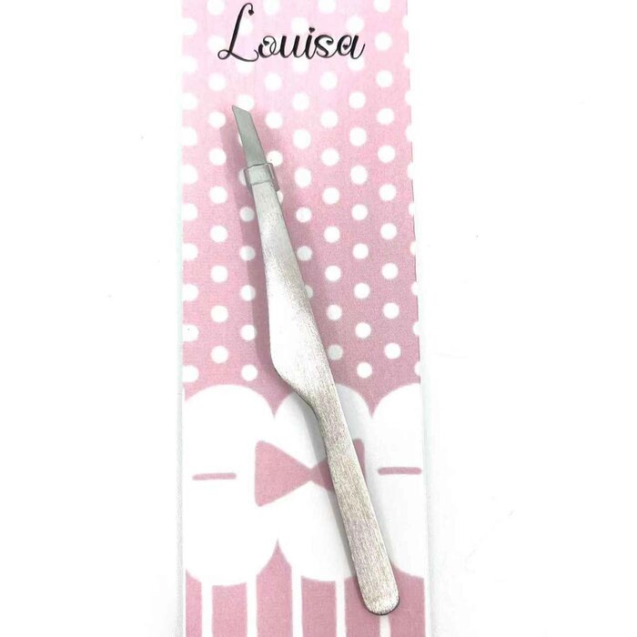 Picture of Louisa 297420 9.5 cm Oblique Nose Sword-Shaped Eyebrow Pliers